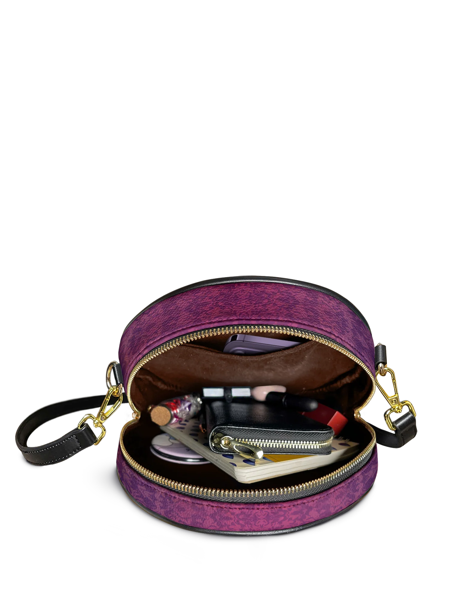 "Catrinelle" Circle Crossbody Bag - Image 5
