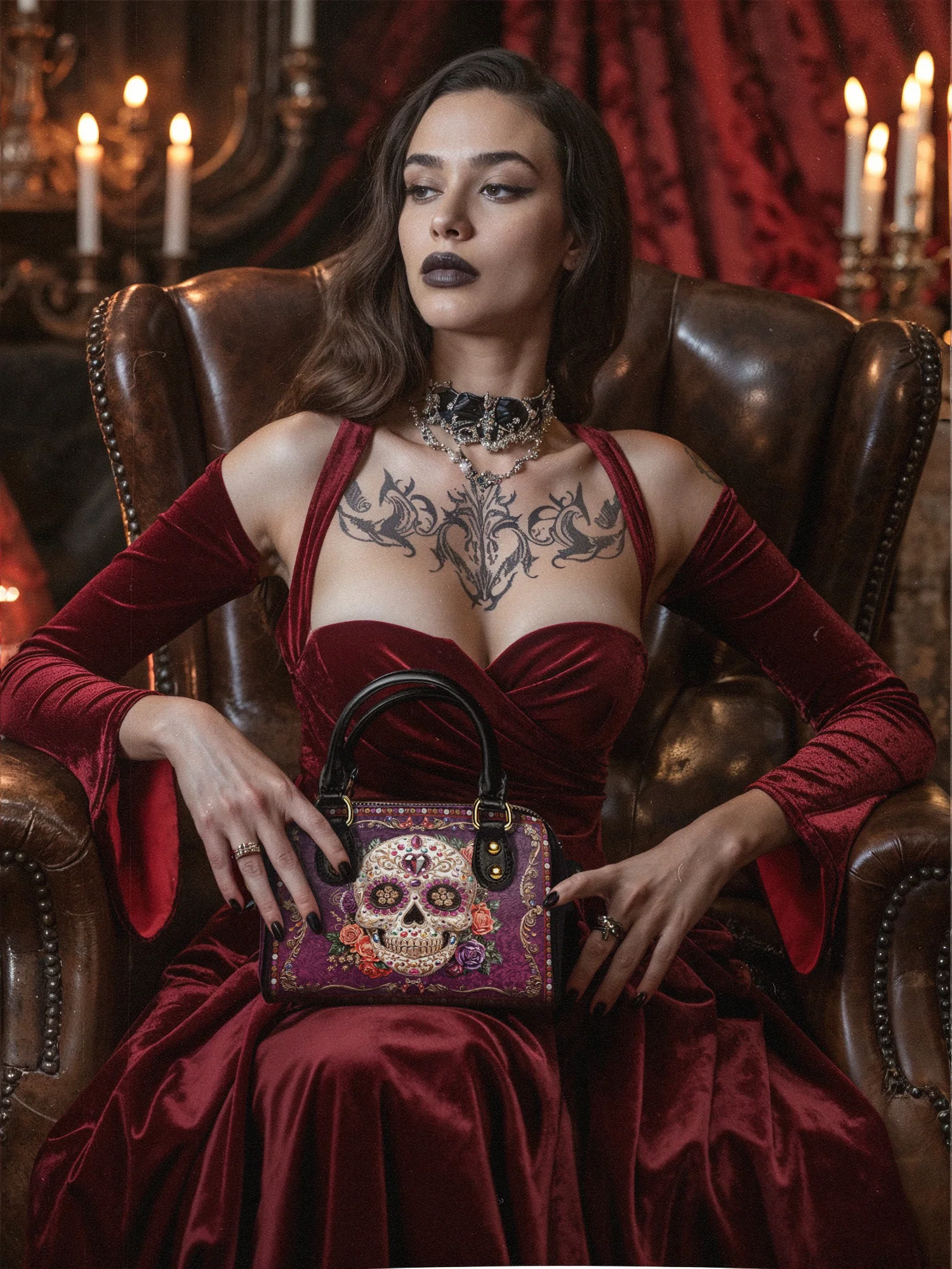 "Catrinelle" Mini Satchel - Image 4