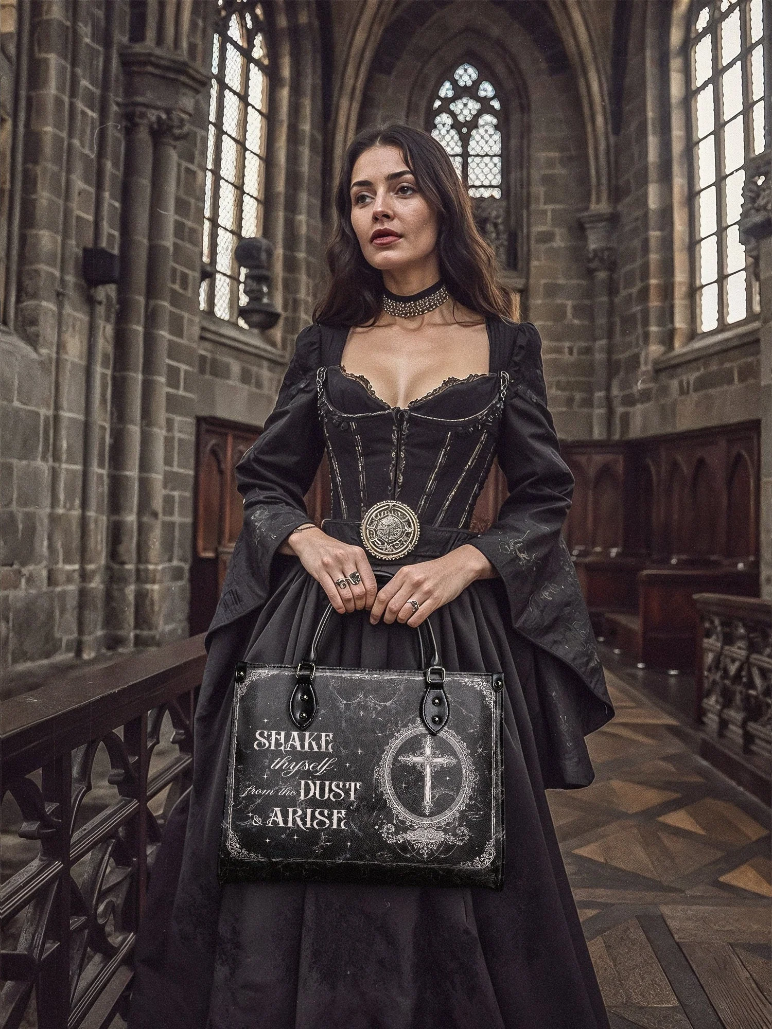 "Dustveil" Leather Handbag Today's Deal - Image 4