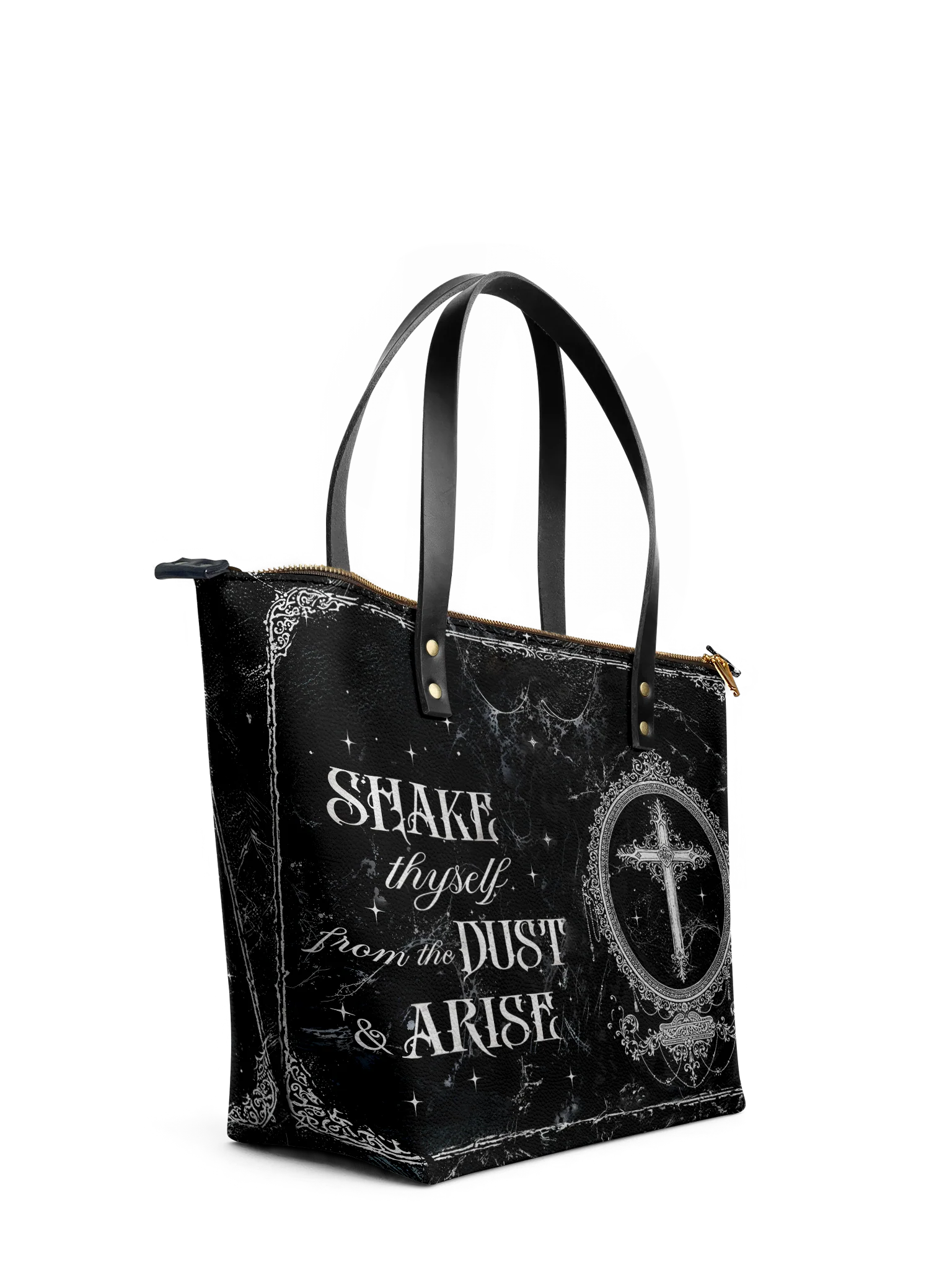 "Dustveil" Leather Tote Bag Today's Deal - Image 6