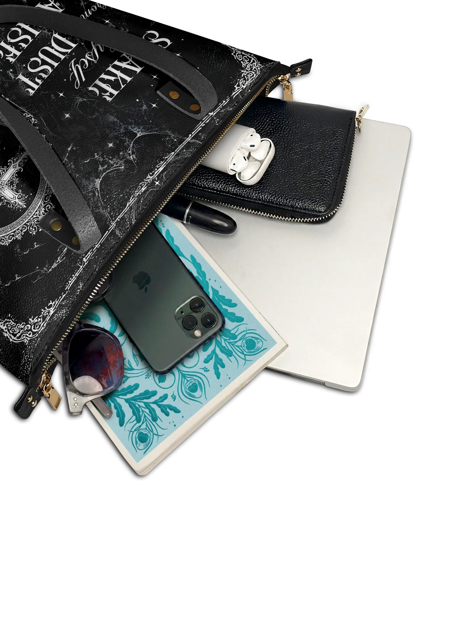 "Dustveil" Leather Tote Bag Today's Deal - Image 7