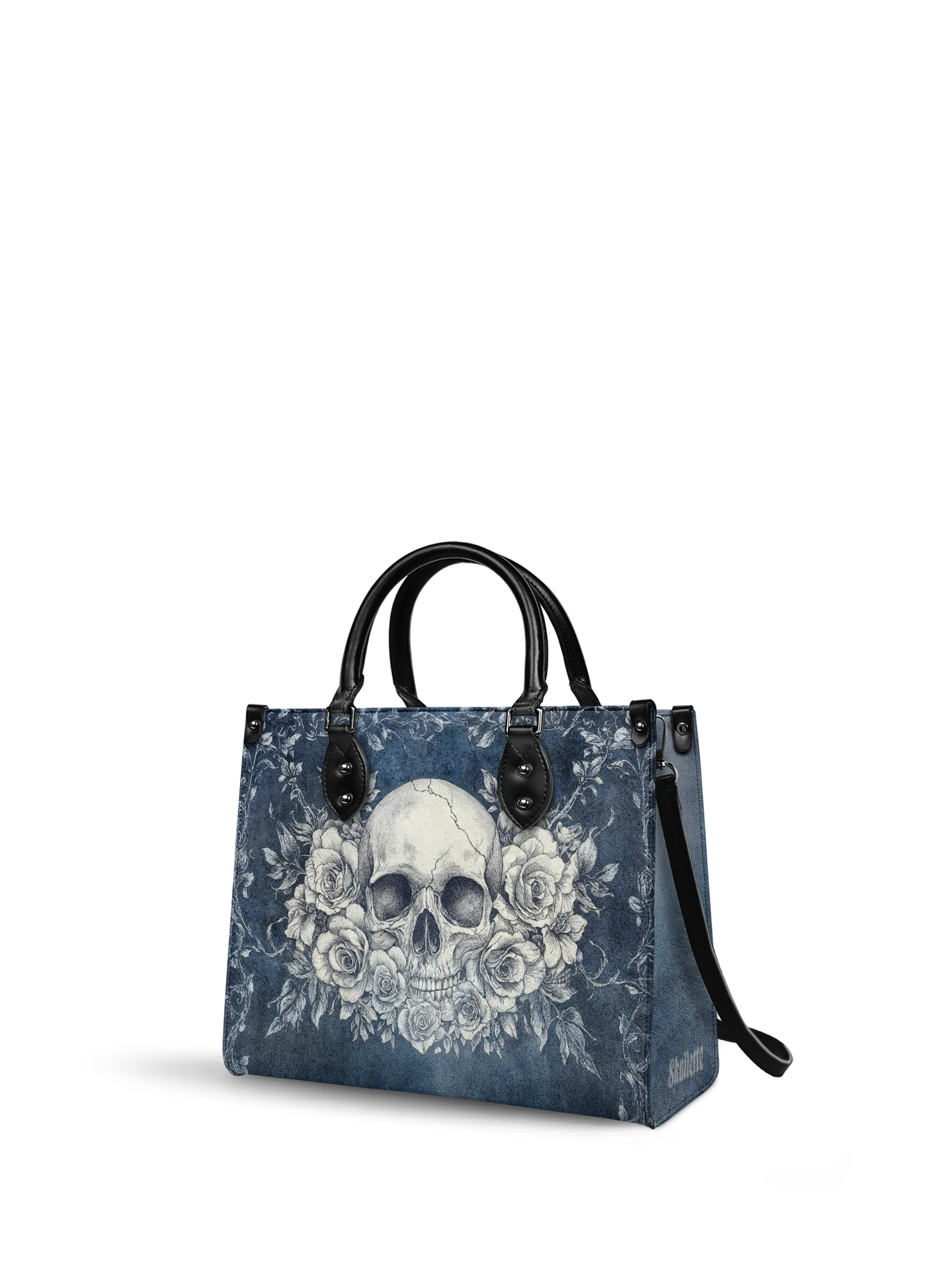 "Frostmourne" - Black Interior - Leather Handbag - Image 7