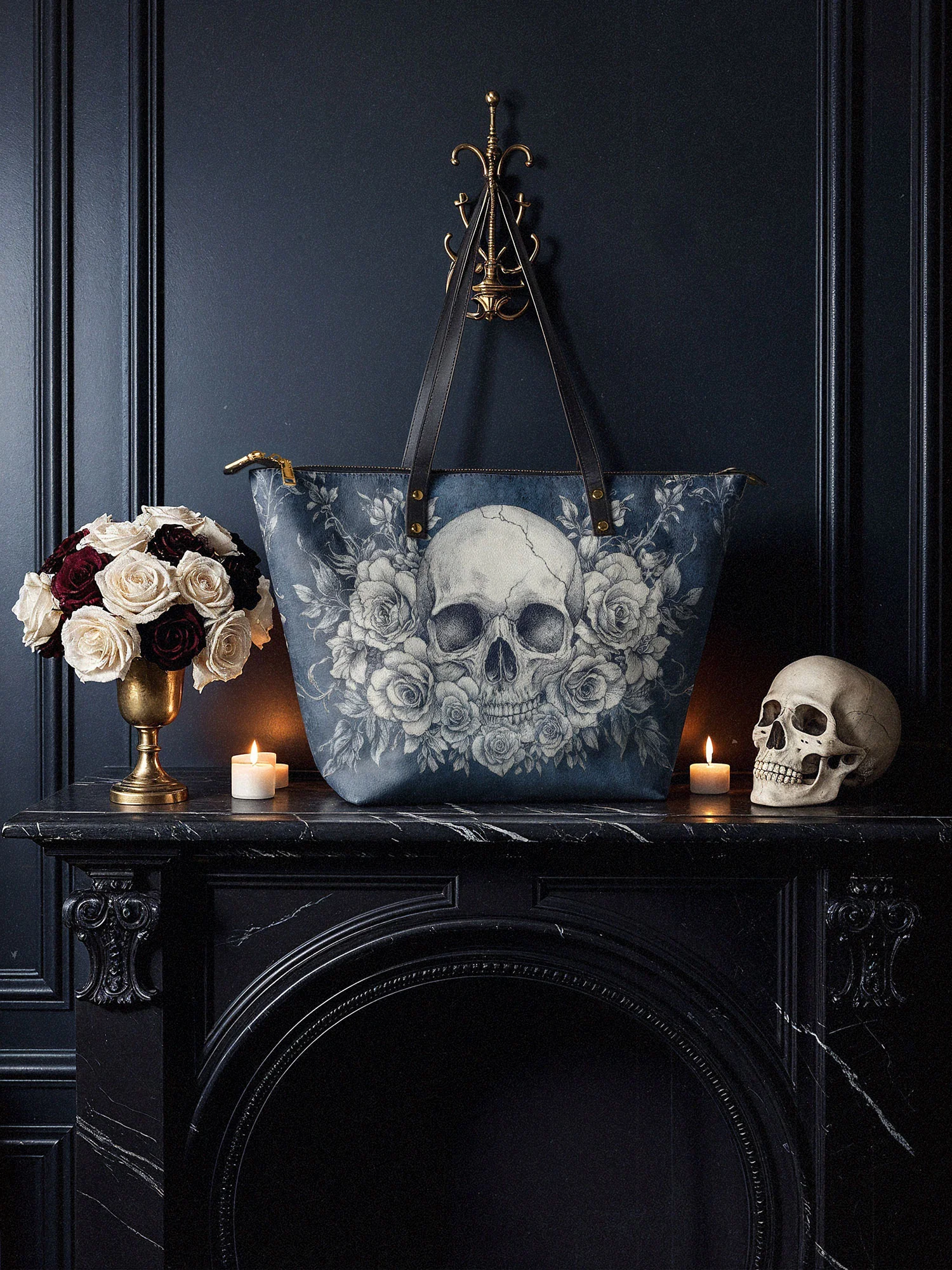 "Frostmourne" Leather Tote Bag - Image 4