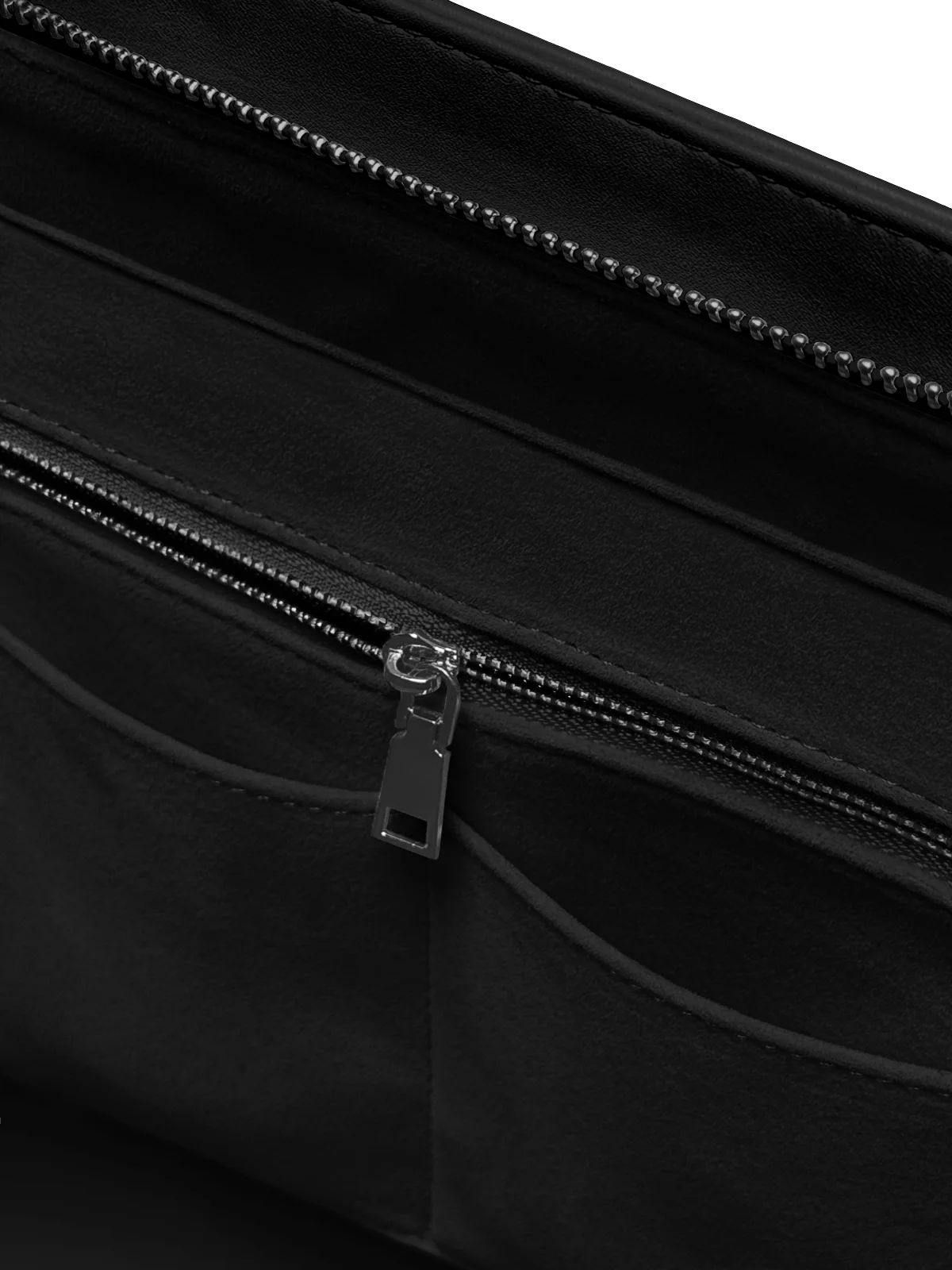 "Mournaire" - Black Interior - Leather Handbag - Image 10