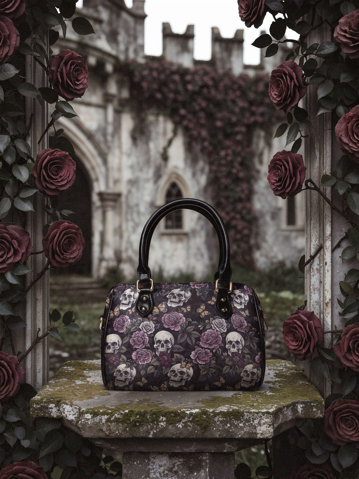 "Noctaflora" Mini Satchel - Image 3