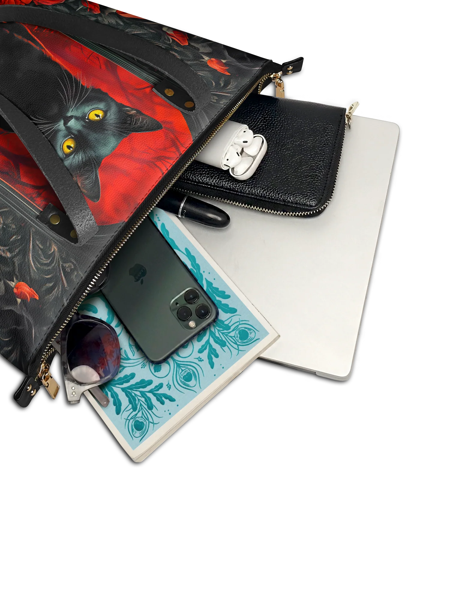 "Nyxrose" Leather Tote Bag Today's Deal - Image 7