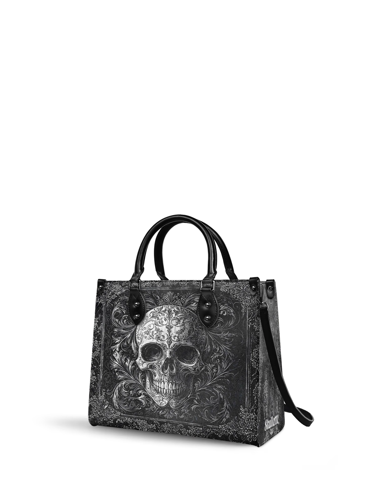 "Obscuria" - Black Interior - Leather Handbag - Image 6