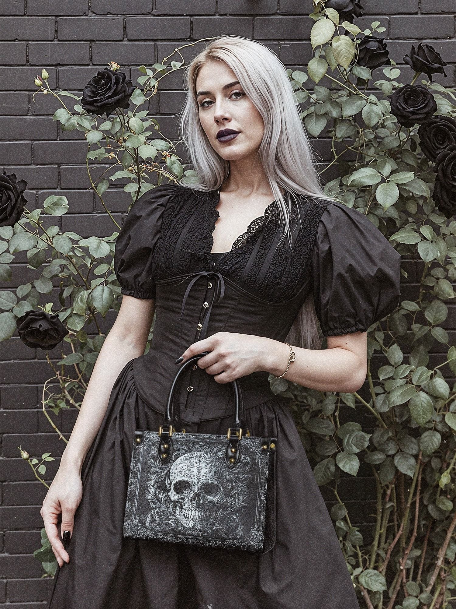 "Obscuria" Small Leather Bag Today's Deal - Image 3