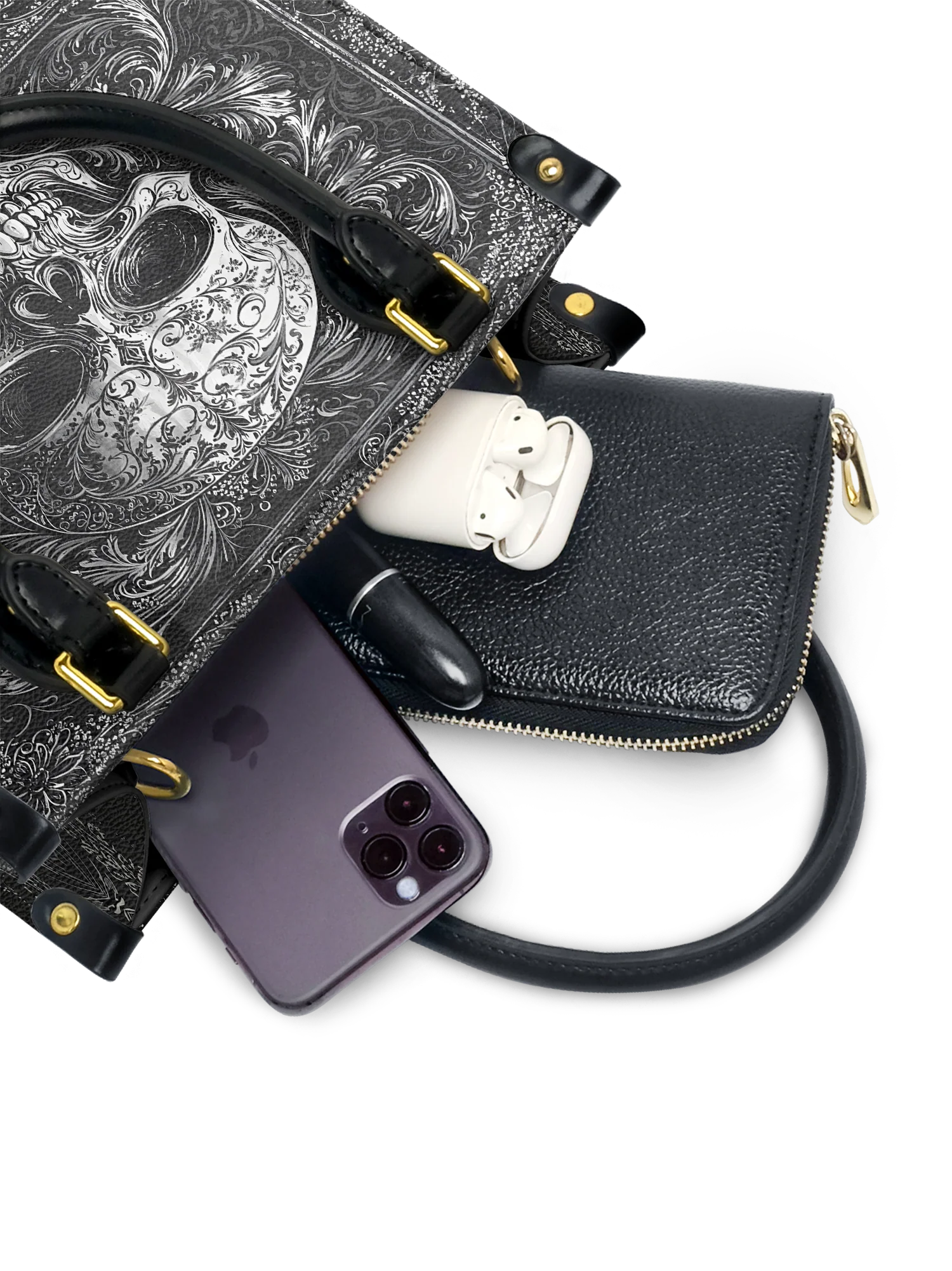 "Obscuria" Small Leather Bag Today's Deal - Image 7